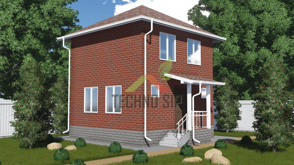 Началось строительство дома в г. Жуковском СНТ "Селекционер", по проекту Горки 6х6 72 м2 