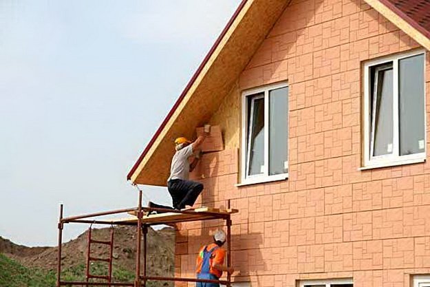 Чем отделать фасад дома из СИП панелей