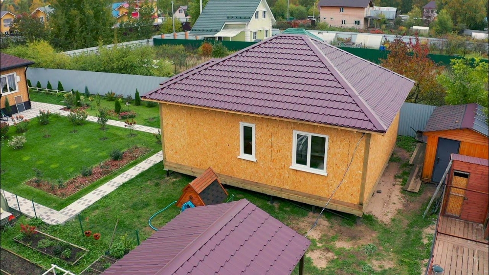 Строительство дома из СИП-панелей в д. Медвежьи озера, Щелковской район