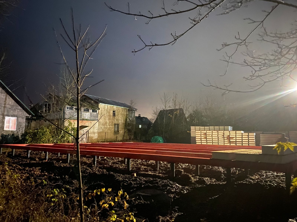 Строительство одноэтажного дома для постоянного проживания из СИП панелей по проекту «Тимонино-2», д. Тимонино, Наро-Фоминский г.о.